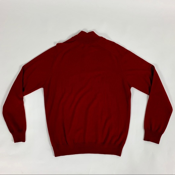 13 Men’s BURBERRY LONDON Wool Sweater Patch Elbows - Picture 2 of 8